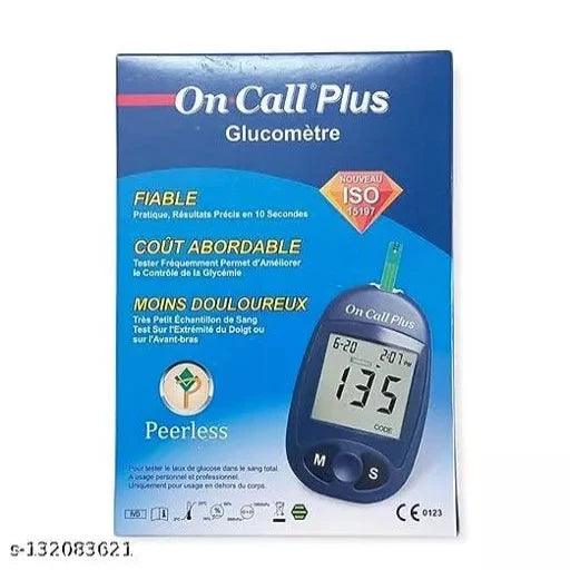 Blood Glucose Monitor with 10 Strips - Springkart 