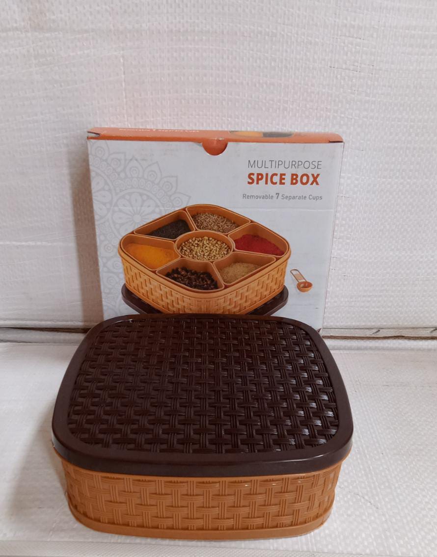 Masala Rangoli Box Dabba for keeping Spices - Springkart 
