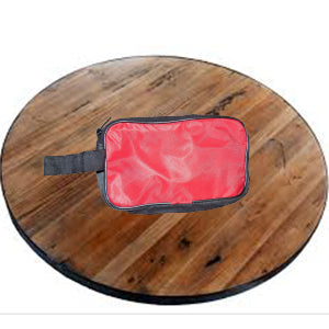 Portable Travel Hand Pouch / Shaving Kit Bag for Multipurpose Use (Red) - Springkart 