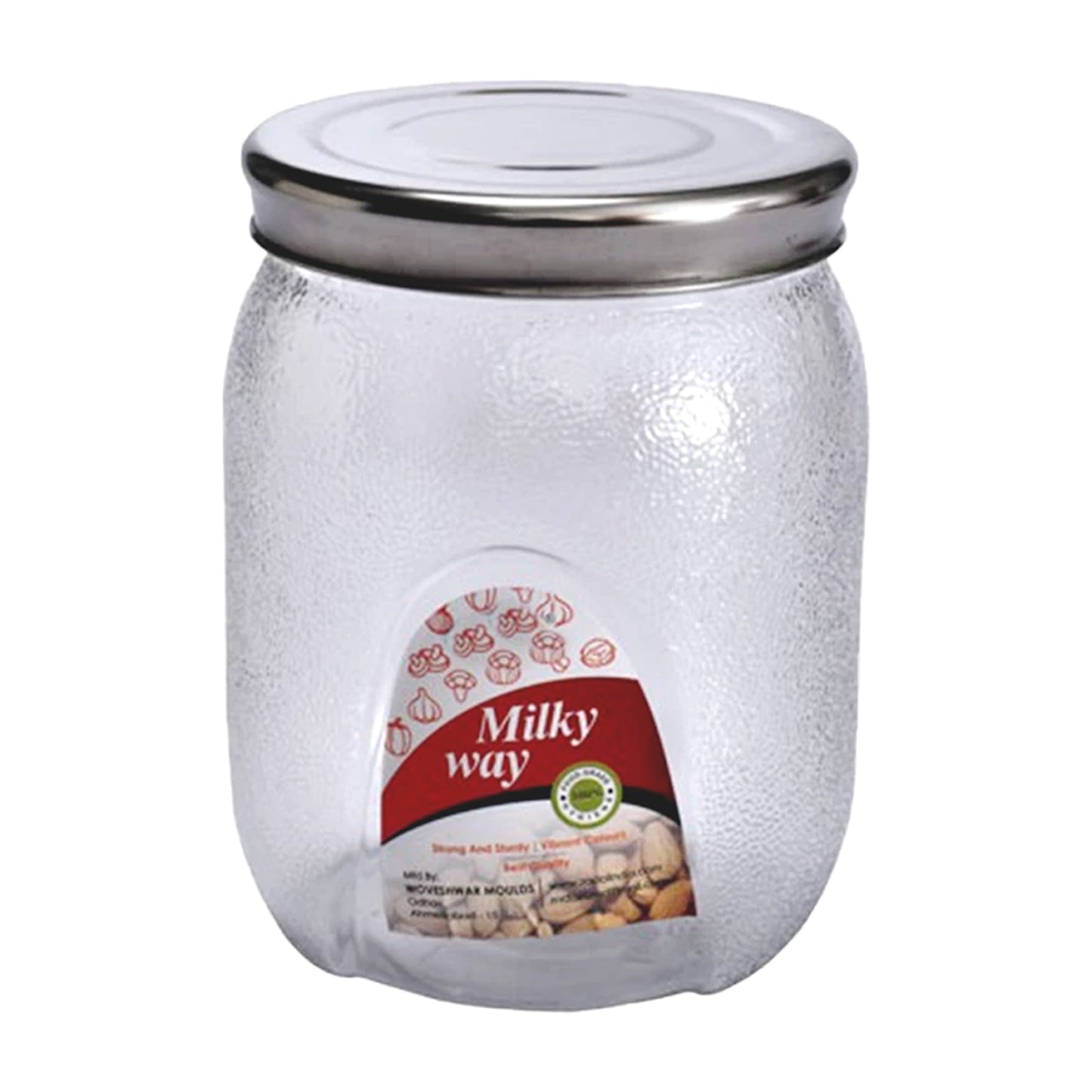 Mason Jar with Airtight lids (2000 ml) - Springkart 