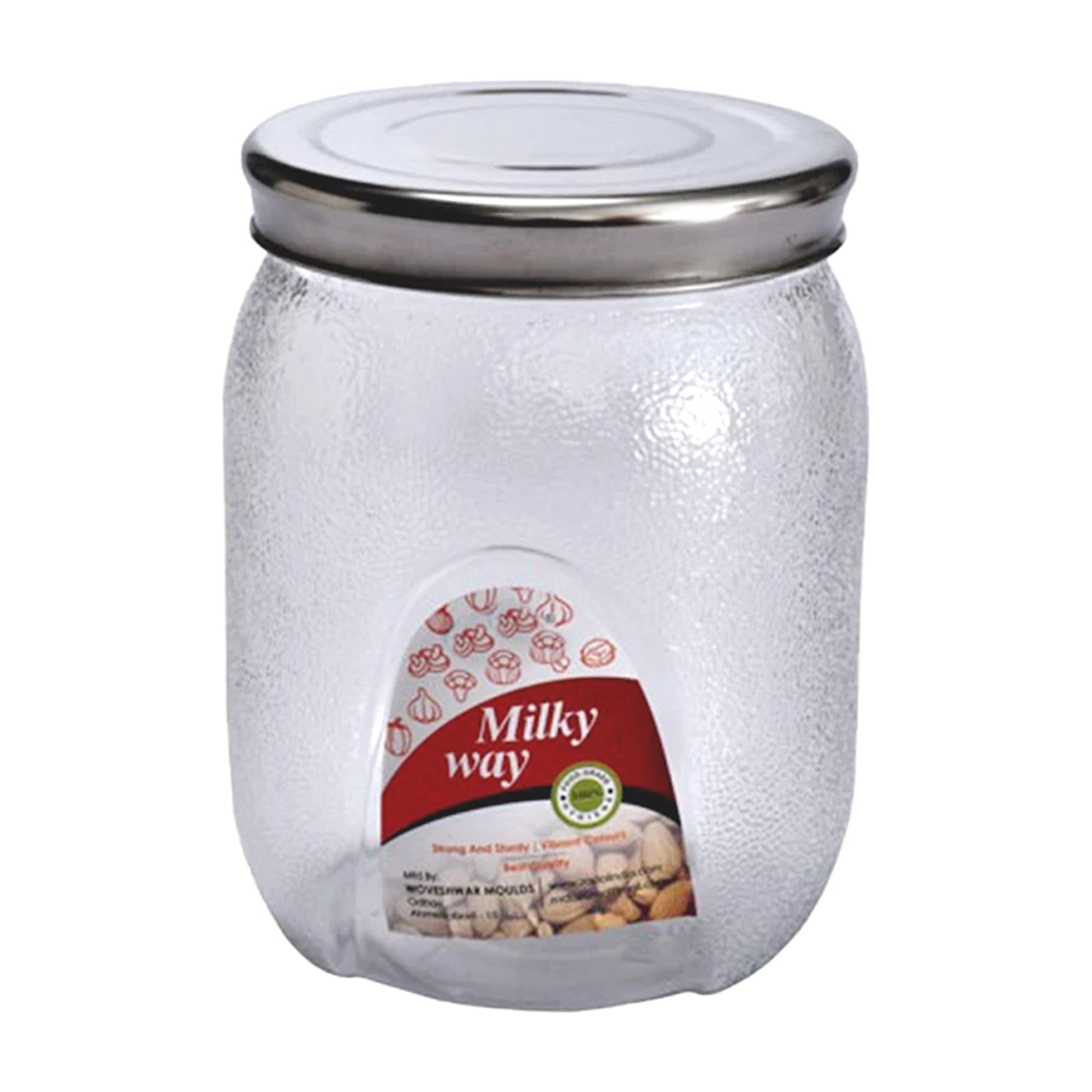 Mason Jar with Airtight lids (2000 ml) - Springkart 
