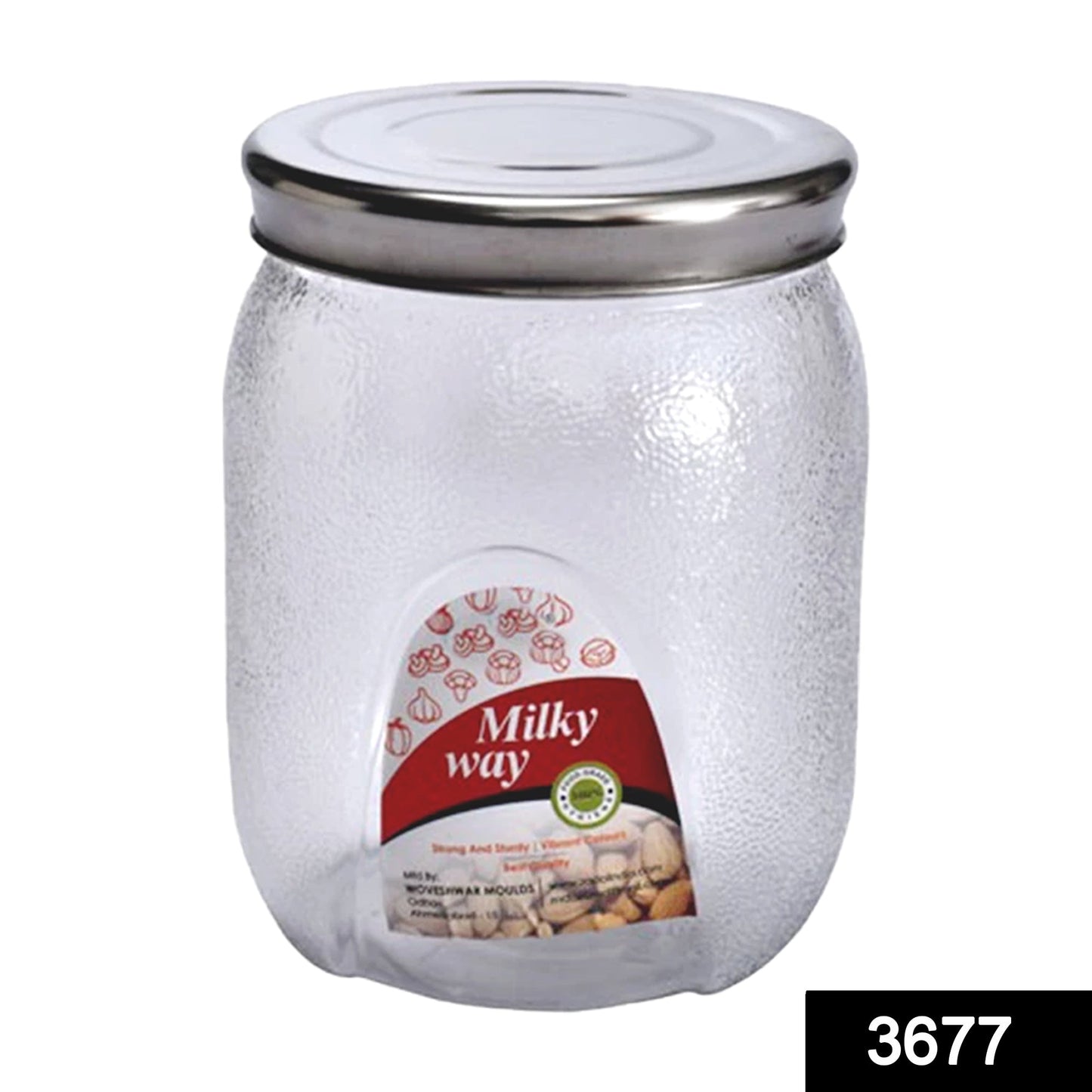 Mason Jar with Airtight lids (2000 ml) - Springkart 