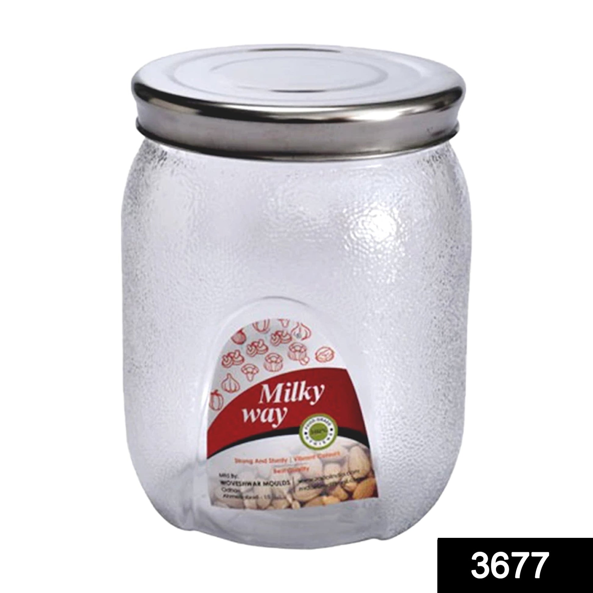 Mason Jar with Airtight lids (2000 ml) - Springkart 