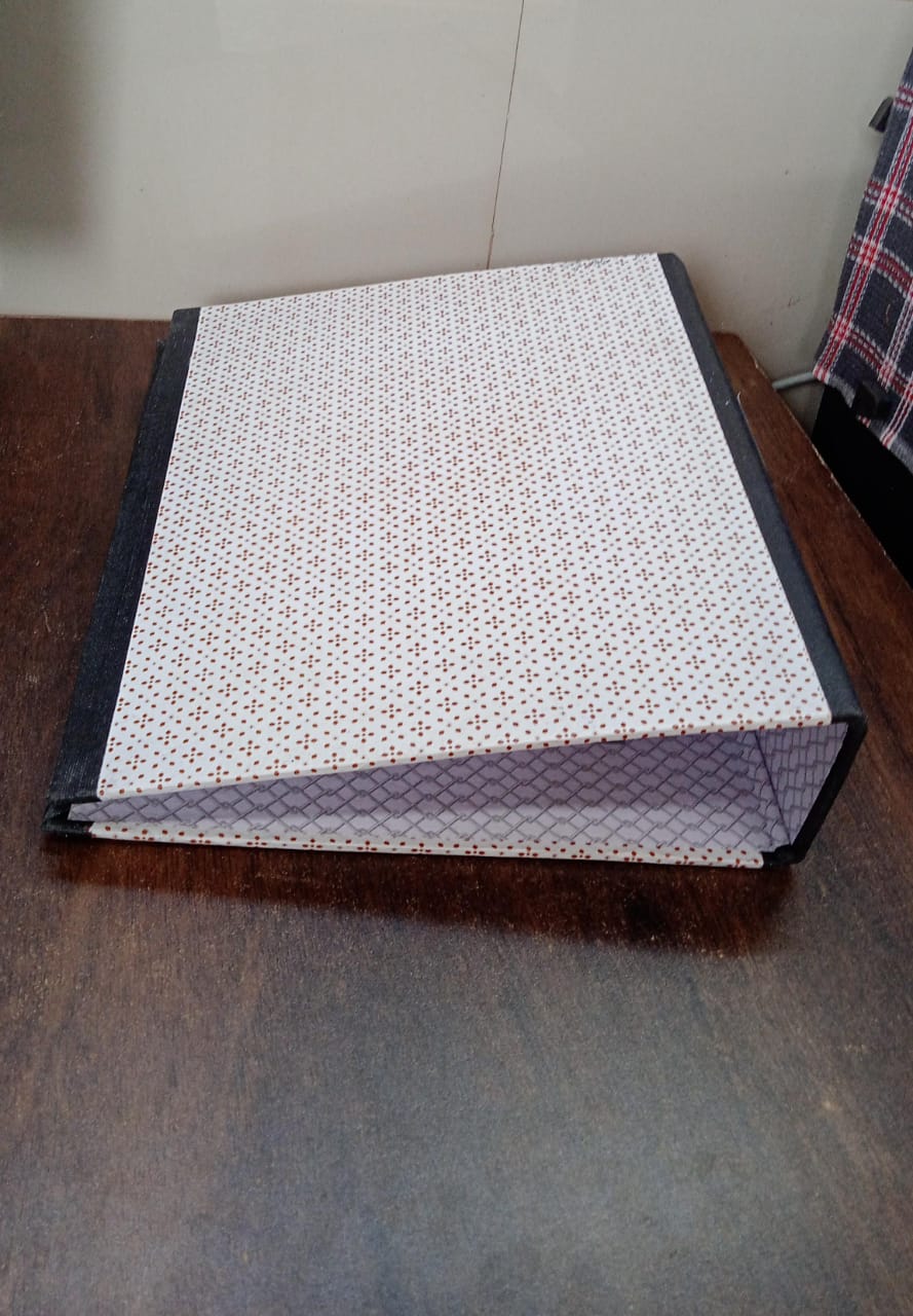 Button Clip Box File Paper Holder Organizer, School Office Home For Documents (35×28 Cm / 1 Pc / MOQ :- 4 pc - Springkart 