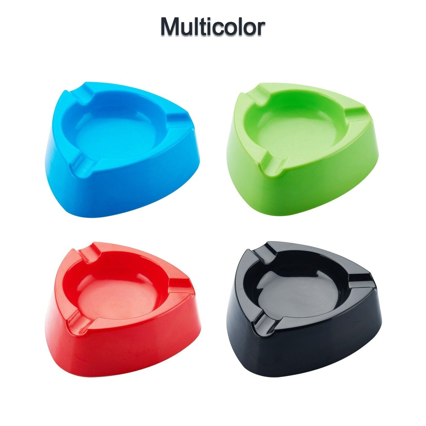 Melamine Cigarette Ashtray Table top Modern Ashtray Cigar for Outdoor Indoor Desktop Smoking home Office Fashion Decoration. - Springkart 