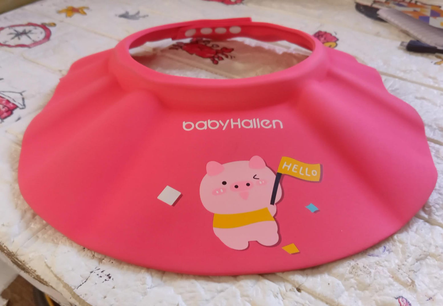 Tear-Free Bath Time: Adjustable Baby Shower Cap (Protects Eyes & Ears) - Springkart 