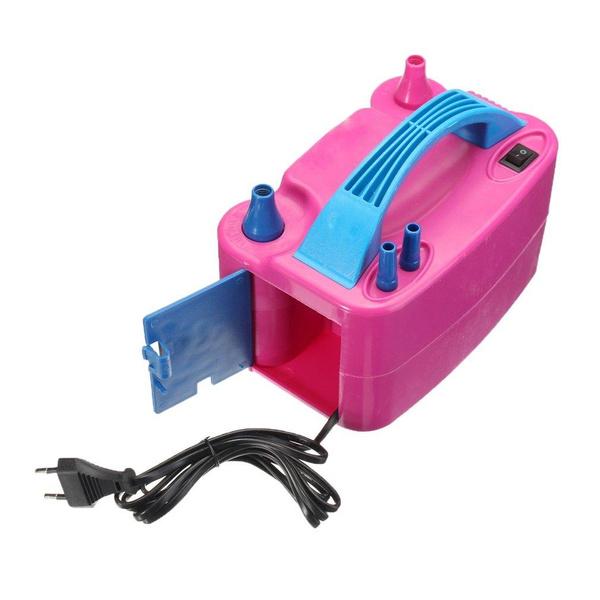 1599 Portable Dual Nozzle Electric Balloon Blower Pump Inflator - Springkart 