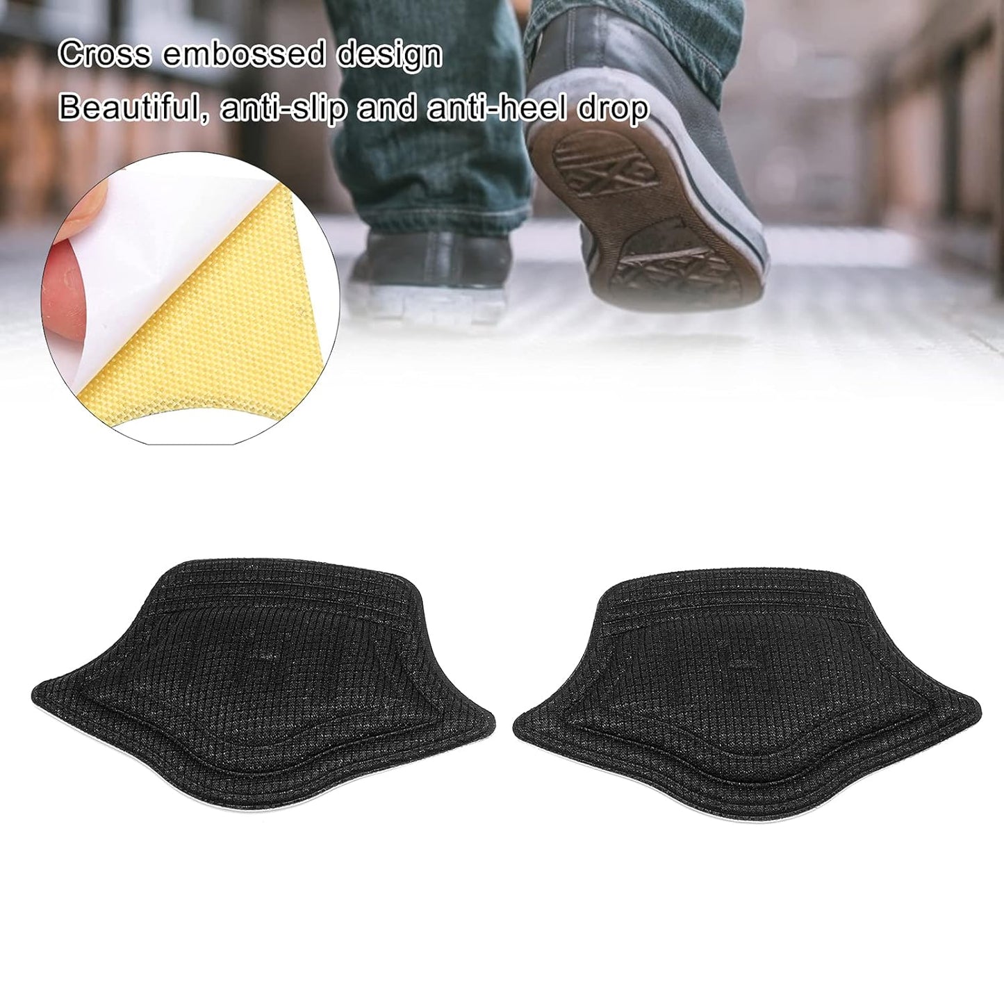 Heel Cushion Pads Widely Applicable Protective Shoe Insoles (1 Pair) - Springkart 