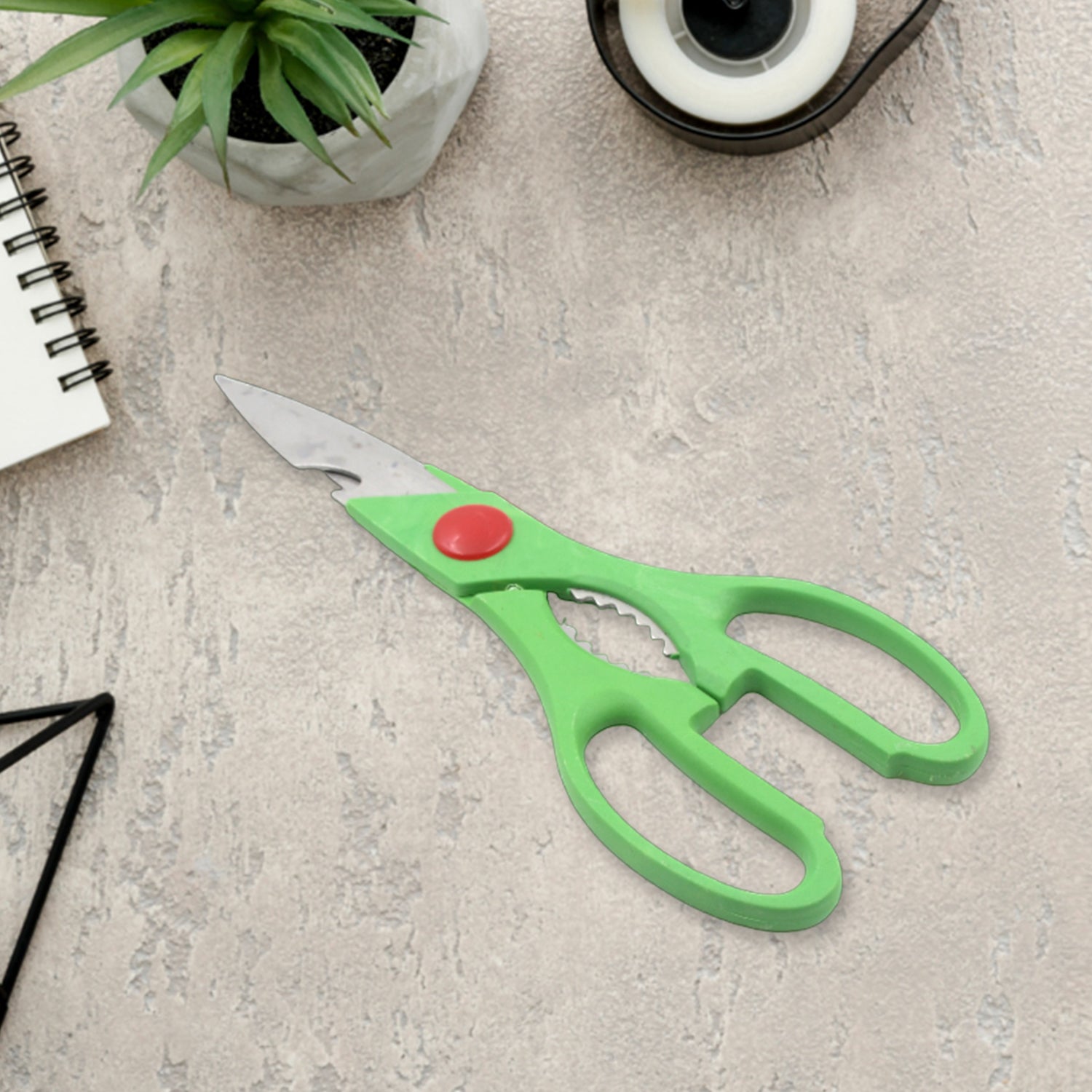 Multi-Function Kitchen Scissors for Veggies, Meat & Seafood with Bottle Opener - Springkart 