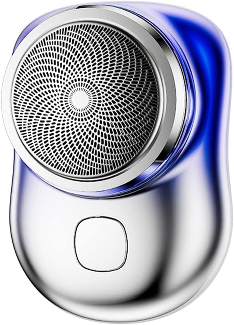 Mini Electric Shaver Portable | Pocket fashion | Rechargeable | Wireless Beard, Hair Razor for Men and Women | Home, Travel, Gift | - Springkart 