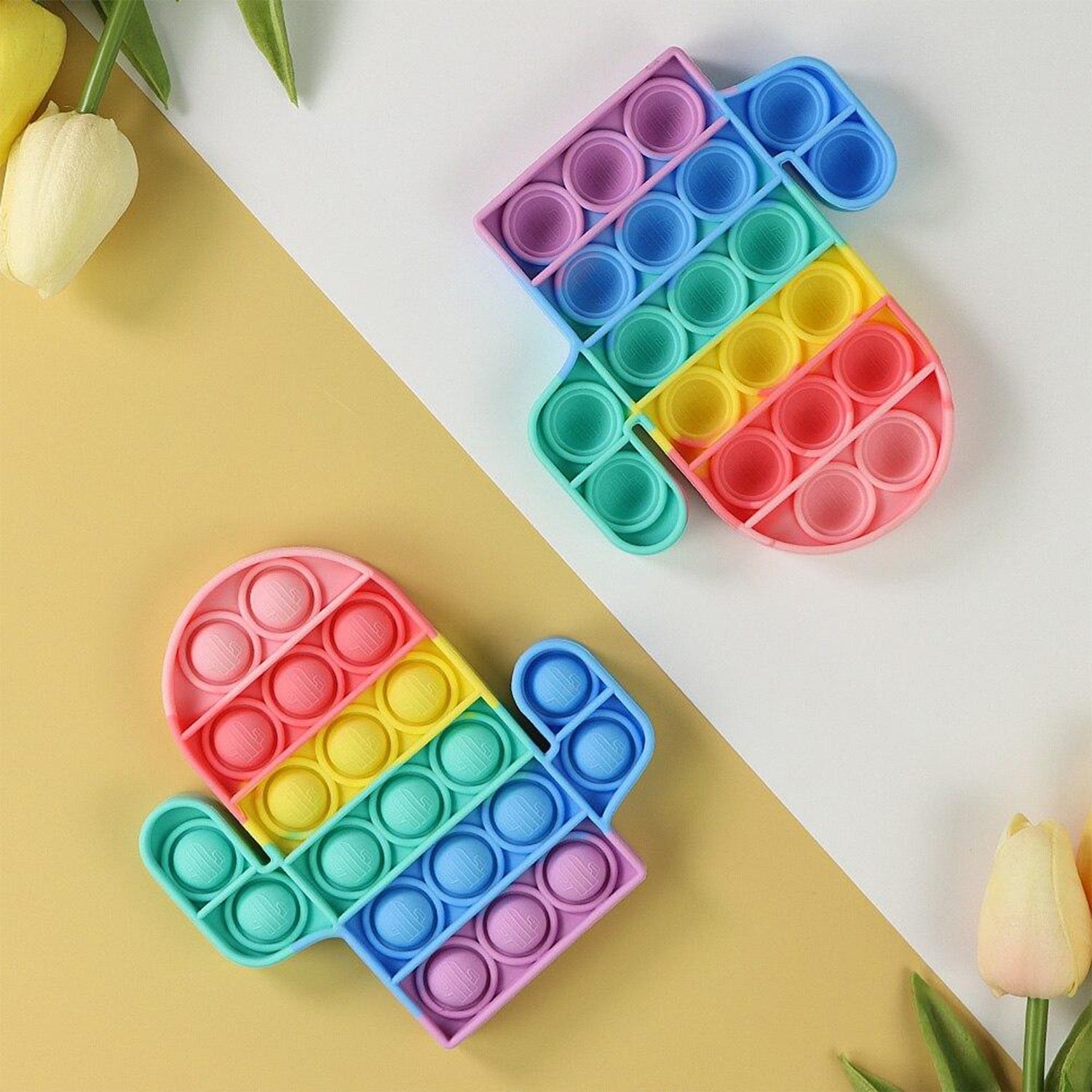 Cactus Fidget Toy used by kids, children's and even adults for playing and entertaining purposes etc. - Springkart 