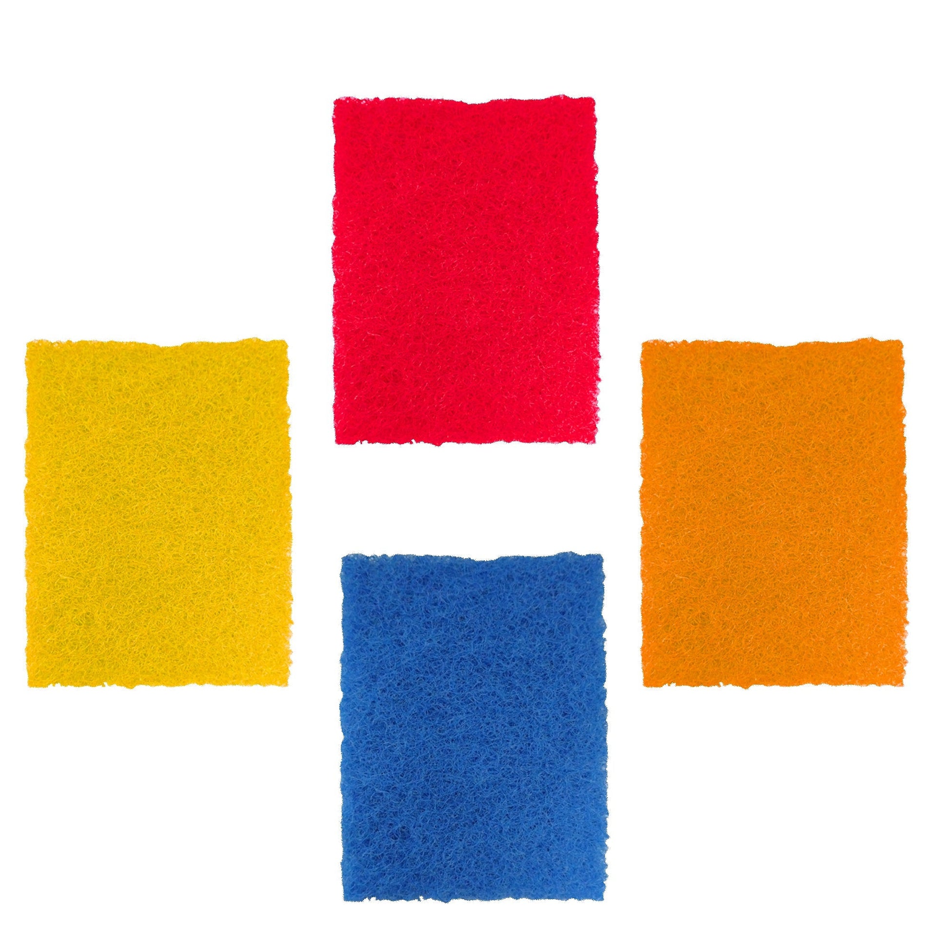 Kitchen Scrubber Pads for Utensils / Tiles Cleaning (Pack of 4) - Springkart 