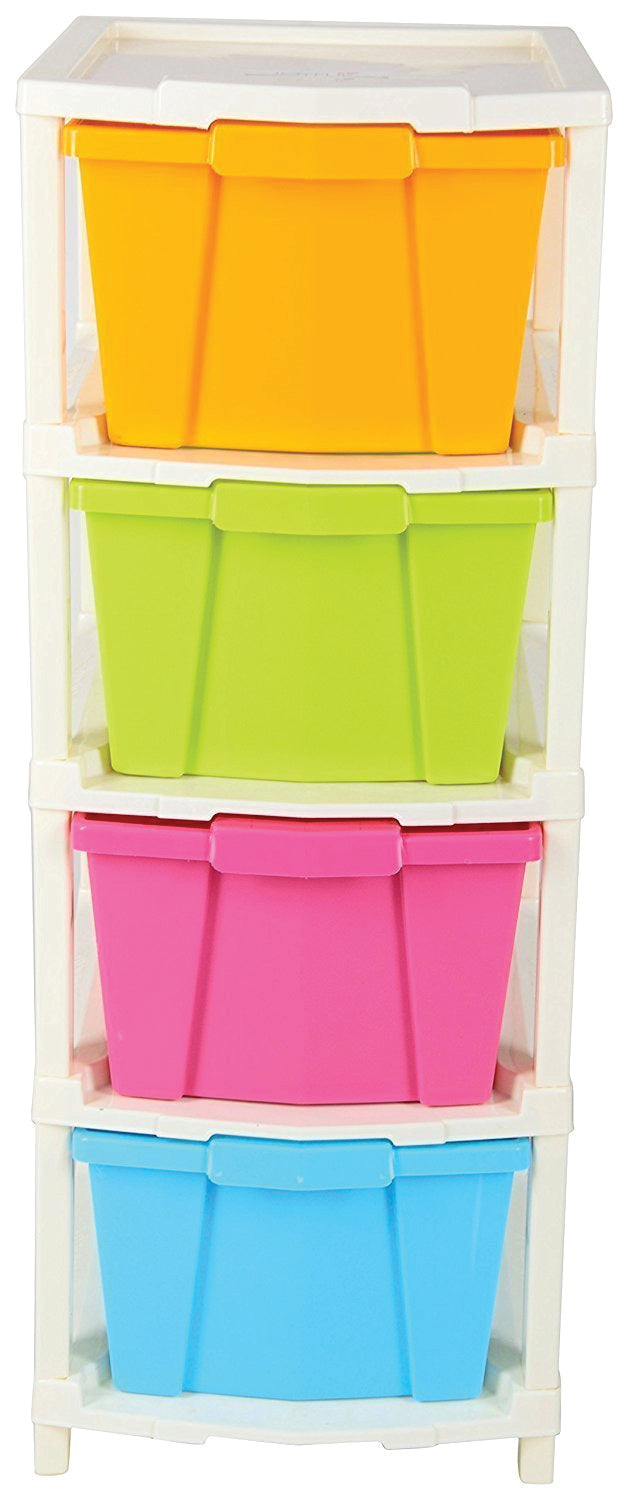 Multipurpose Modular Drawer Organizer Storage Box - 4 Layers - Springkart 