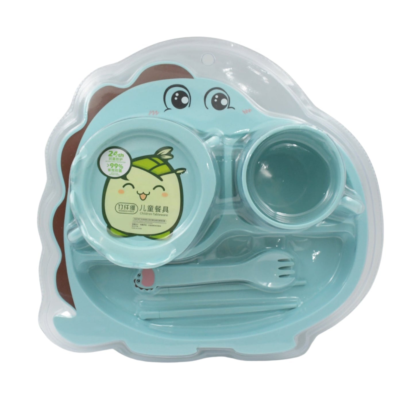 Baby Feeding Set For Kids And Toddlers (7 pcs set) - Springkart 