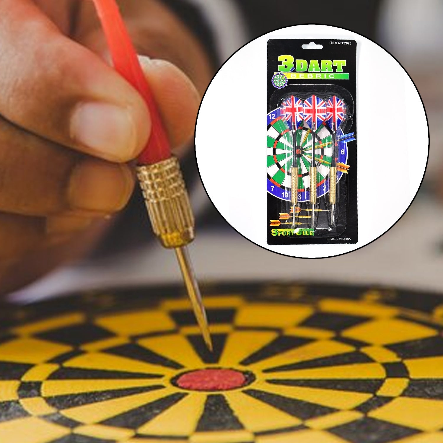 Big 3pcs Dart for Dart Board for Adult Indoor and Outdoor Game for Kids with 3 Darts - Springkart 
