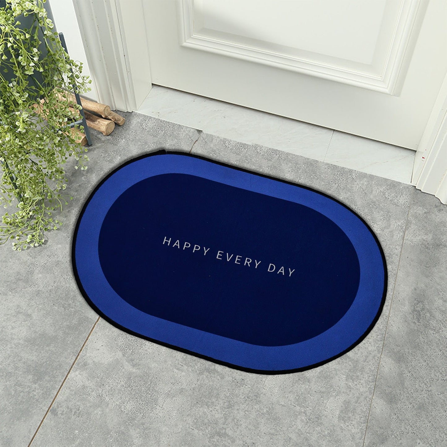 Mat, Super Absorbent Floor Mat, Bath Mat, Soft Carpet, Slip-Resistant Bathing Room Rug Floor Door Mat, Instant Drying Mat, Bathroom Rug, Absorbent Bath Mat - Springkart 