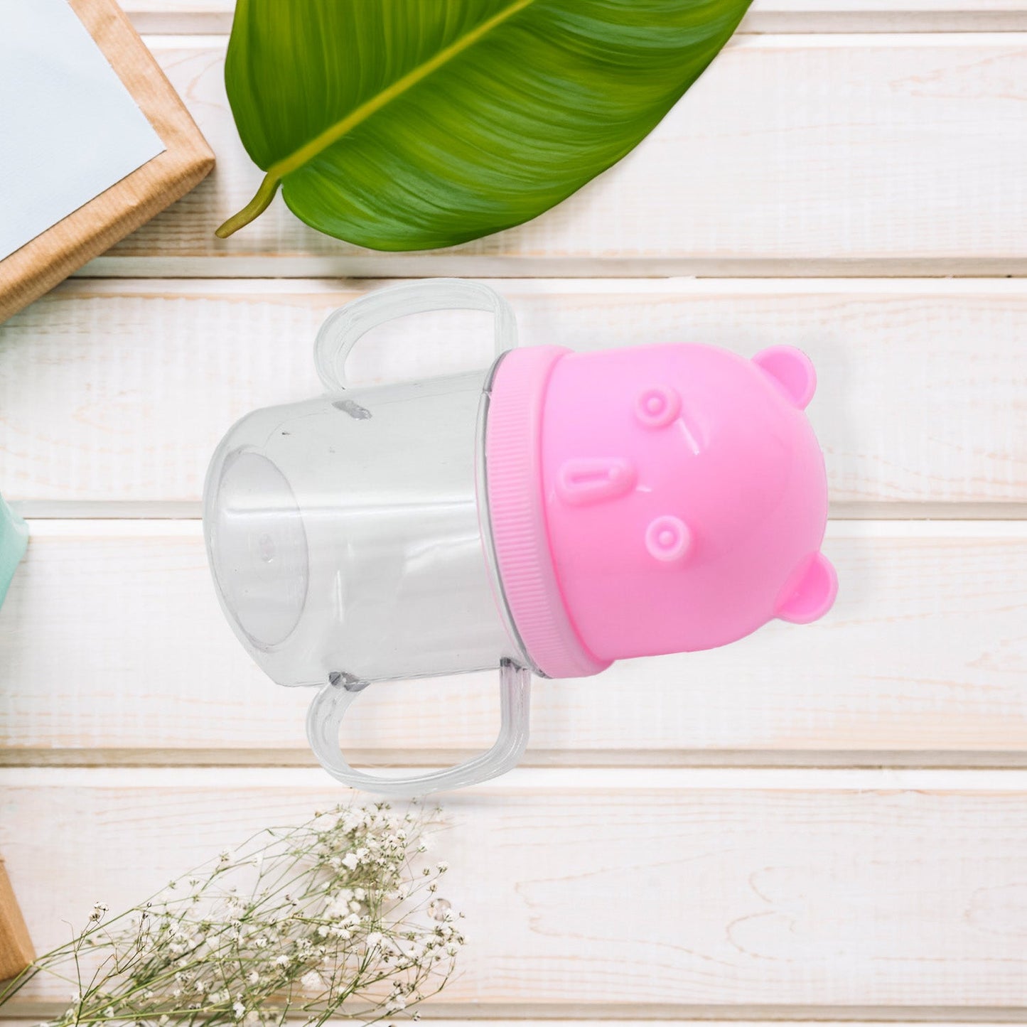 Baby Milk Mug Sippy Cup Baby Mug, Leakproof, Mug For Kids Lightweight, Nursing (250 Ml / 1 Pc) - Springkart 
