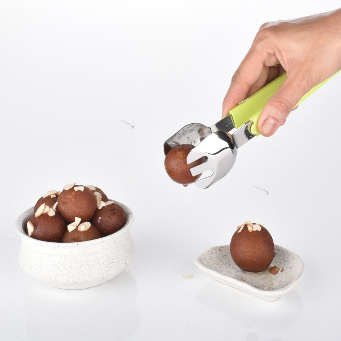 Multi P Salad Serve Tong used in all kinds of places household and kitchen purposes for holding and grabbing food stuffs and items etc. - Springkart 