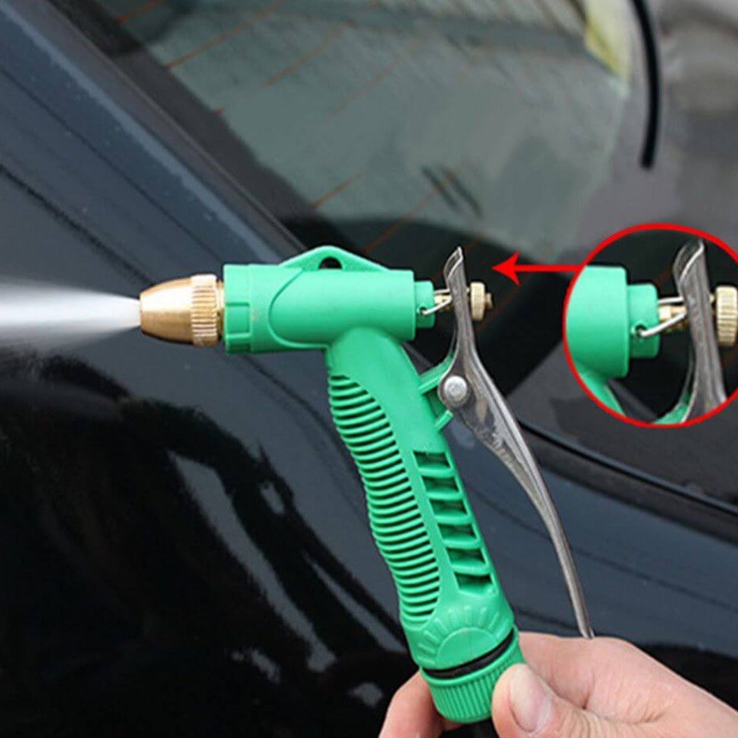 Durable Hose Nozzle Water Lever Spray Gun - Springkart 