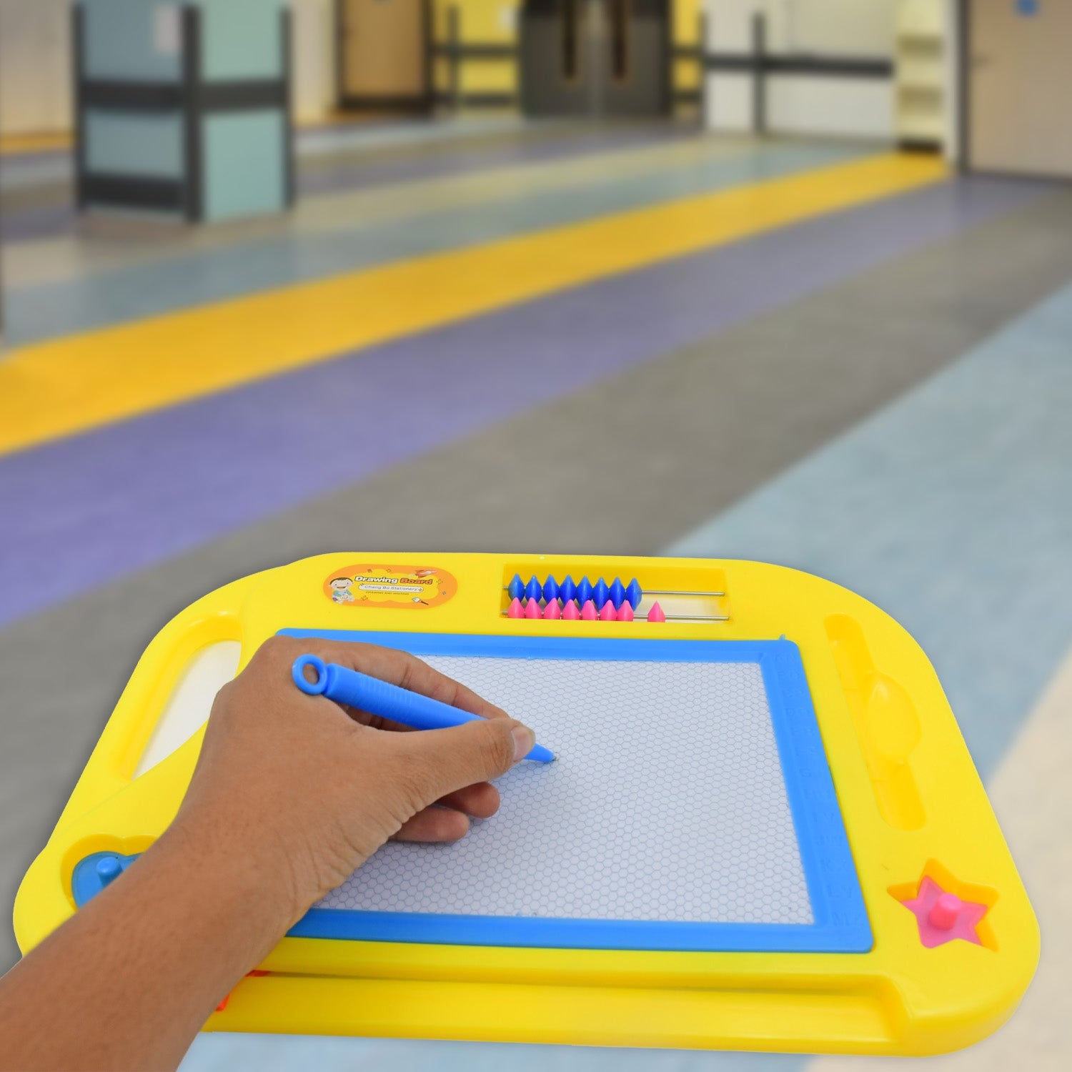 Magic Sketch Slate Board for Kids (1 Pc / 31 × 22 Cm) - Springkart 
