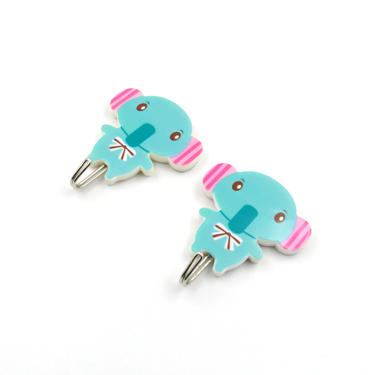 Strong Self-Adhesive Hooks (2 Pc): Heavy Duty, Waterproof, All-Purpose - Springkart 