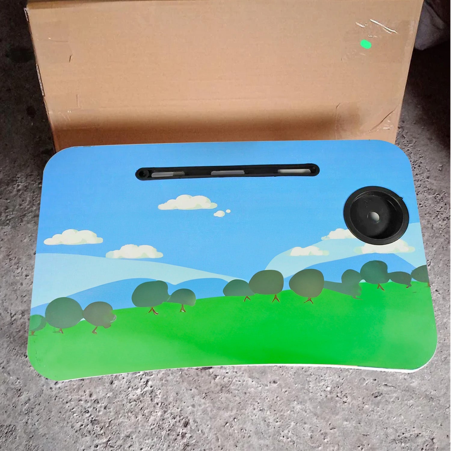 Kids Lapdesk with Tablet Slot and Holder - Springkart 
