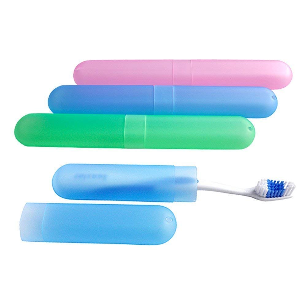 Plastic Hygienic Toothbrush Travel Portable Case - Springkart 