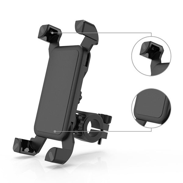 Bike Phone Mount Anti Shake and Stable Cradle Clamp with 360° Rotation - Springkart 