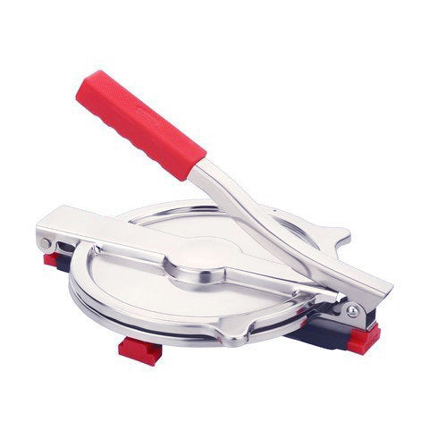 Manual Stainless Steel Puri Press Machine / Maker with Handle (6 inch) - Springkart 