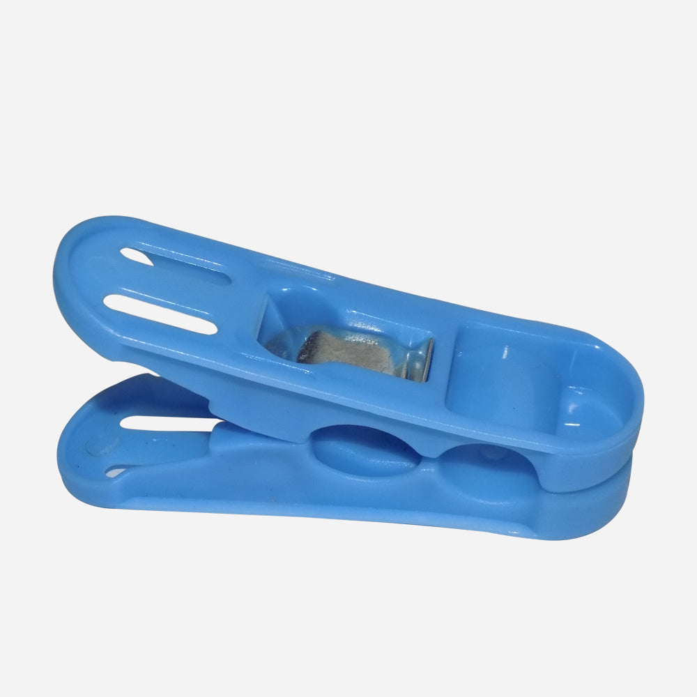 Cloth Drying Non-Slip Light Plastic Clips (Multicolour) (Pack of 12) - Springkart 