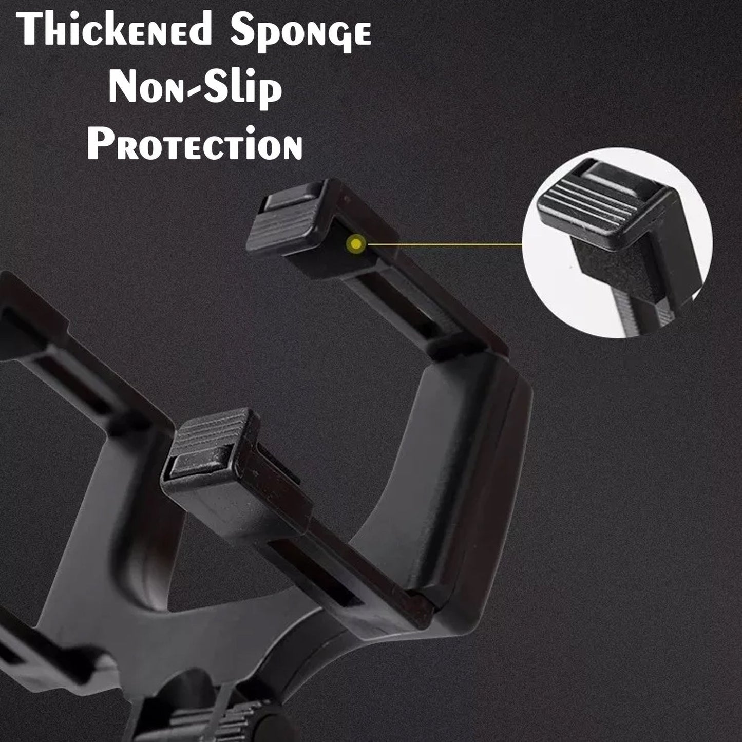 Rear View Mobile Holder Universal Vehicle Rear View Mirror Mobile phone Mount Stand - Springkart 