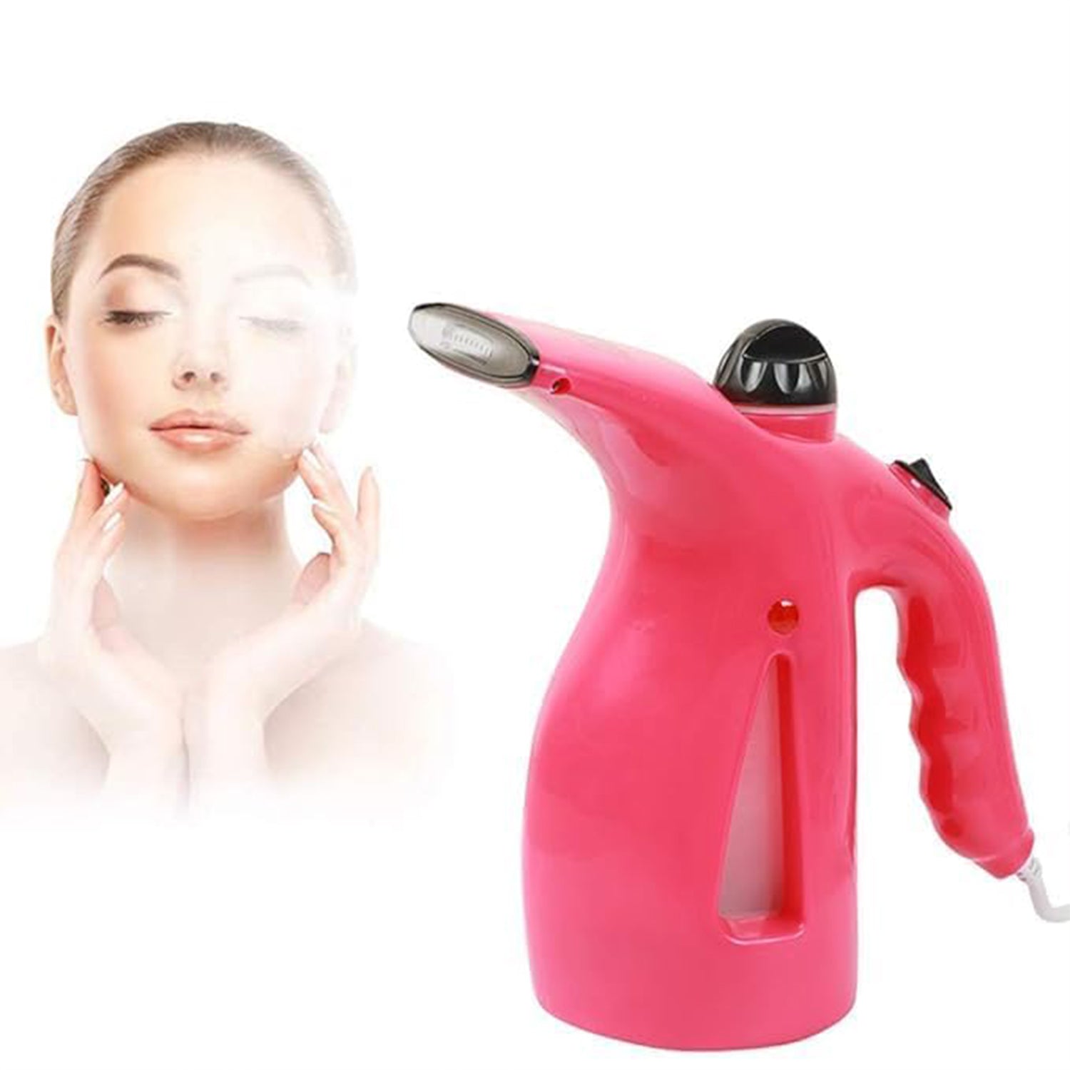 Portable 4 in 1 Handheld Garment Steamer & Facial Steamer Electric Iron Steam Portable Handy Vapor Steamer - Springkart 