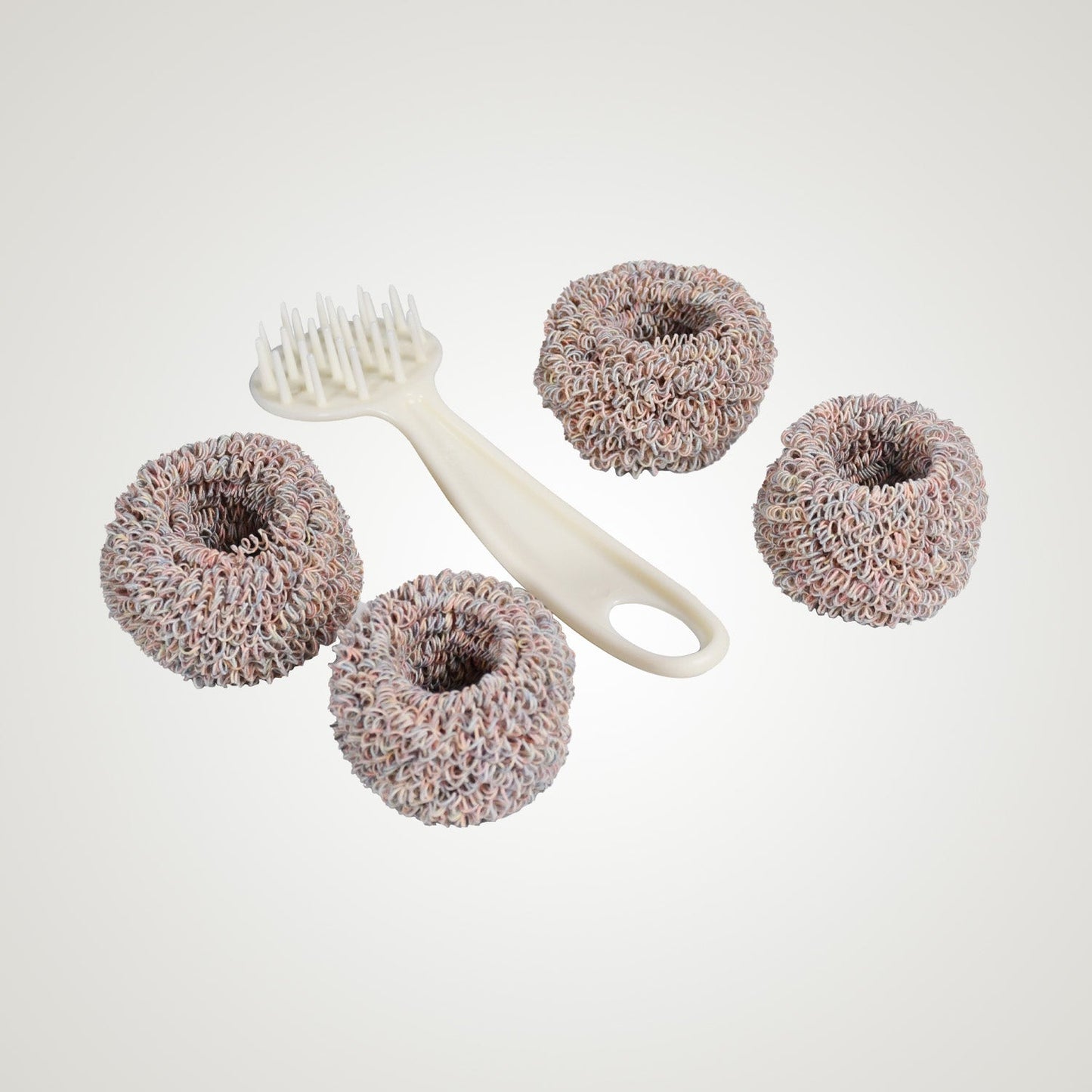 Handle Pot Dishwashing Kitchen Household Long-Handled Washing Pot Dishwashing Decontamination Cleaning Brush With Extra Brush Head - Springkart 