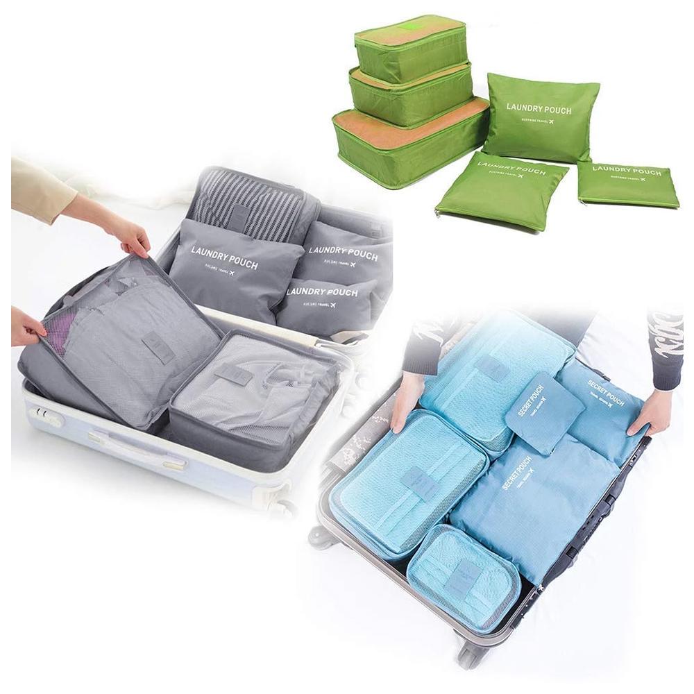 Cloth Organizer Pouch Laundry Zipper Bags (6 pcs) - Springkart 