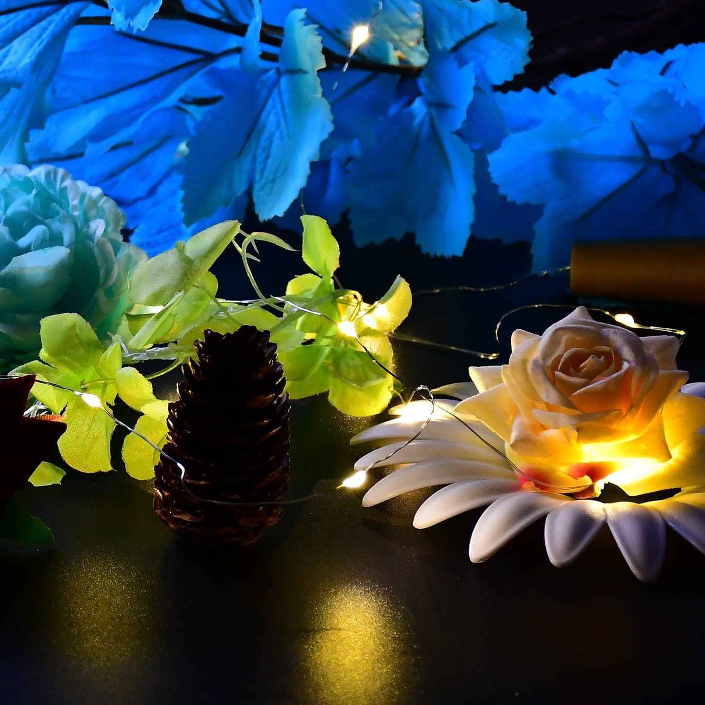 20 LED Wine Bottle Cork Lights Copper Wire String Lights, Battery Powered / Wine Bottle Fairy Lights Bottle - Springkart 