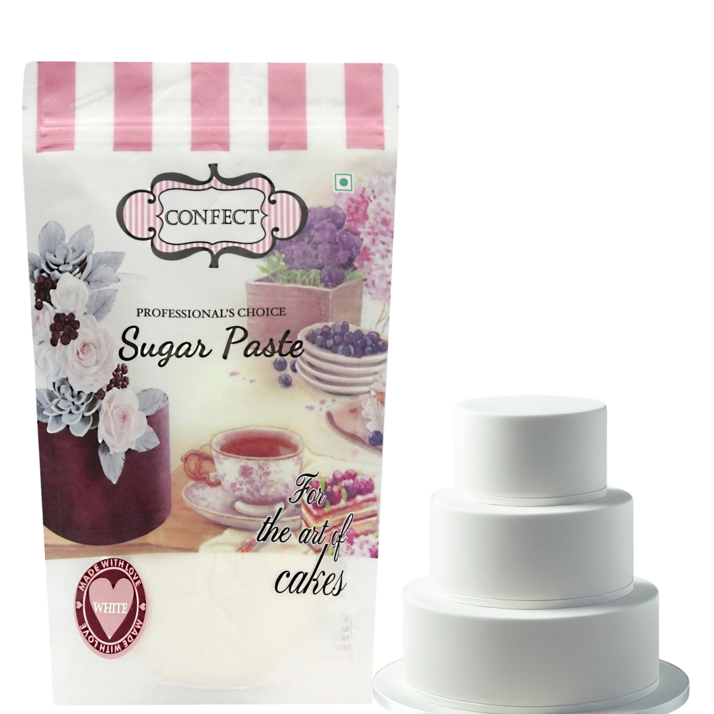 White Fondant | Edible Sugarpaste 1 Kg