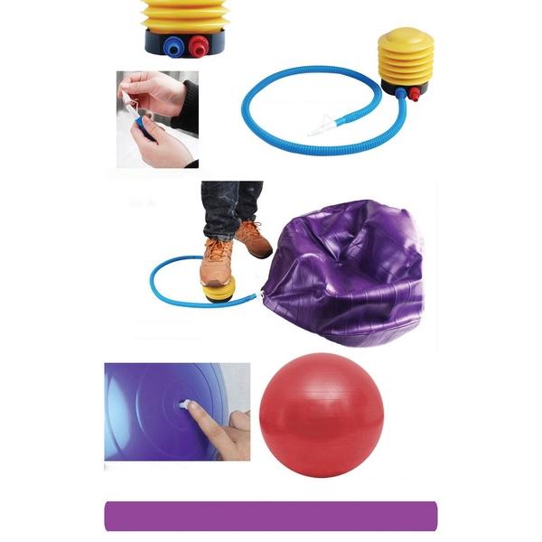 Anti-Burst Gym Ball with Pump (75 cm) - Springkart 
