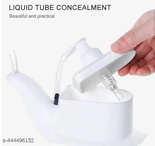 Snail-Shape Liquid Soap Dispenser-120ml Portable Snail Shape Liquid Soap Dispenser