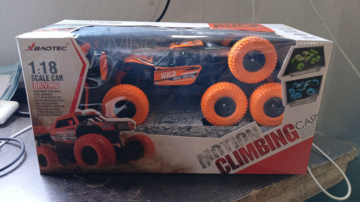 Rock Climber Car, 8 Wheels Climbing Car (1 Pc / Remote Battery Not Included) - Springkart 