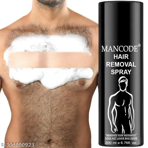 Painless Body Hair Removal Cream Spray for Men 200ml