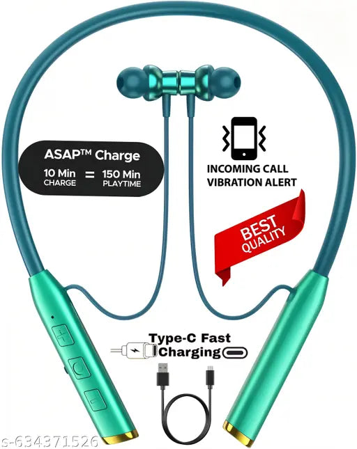 N80 FAST CHARGING 3 Days Backup,High Quality Sound,Pure Bass bluetooth neckband wireless headphone earbuds true wireless tws N22