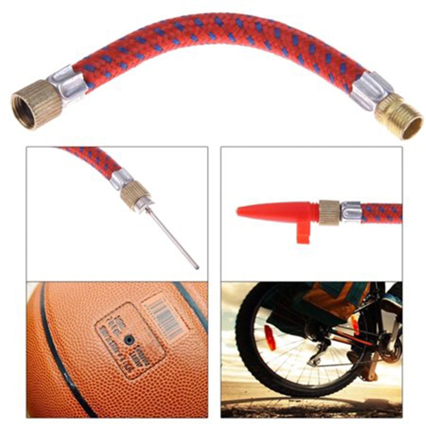 Inflating Needle Pin Nozzle Basketball / Football Ball Air Pump - Springkart 