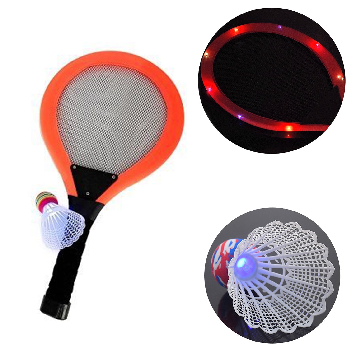 Led Badminton Set For Playing Purposes Of Kids And Children’s. - Springkart 