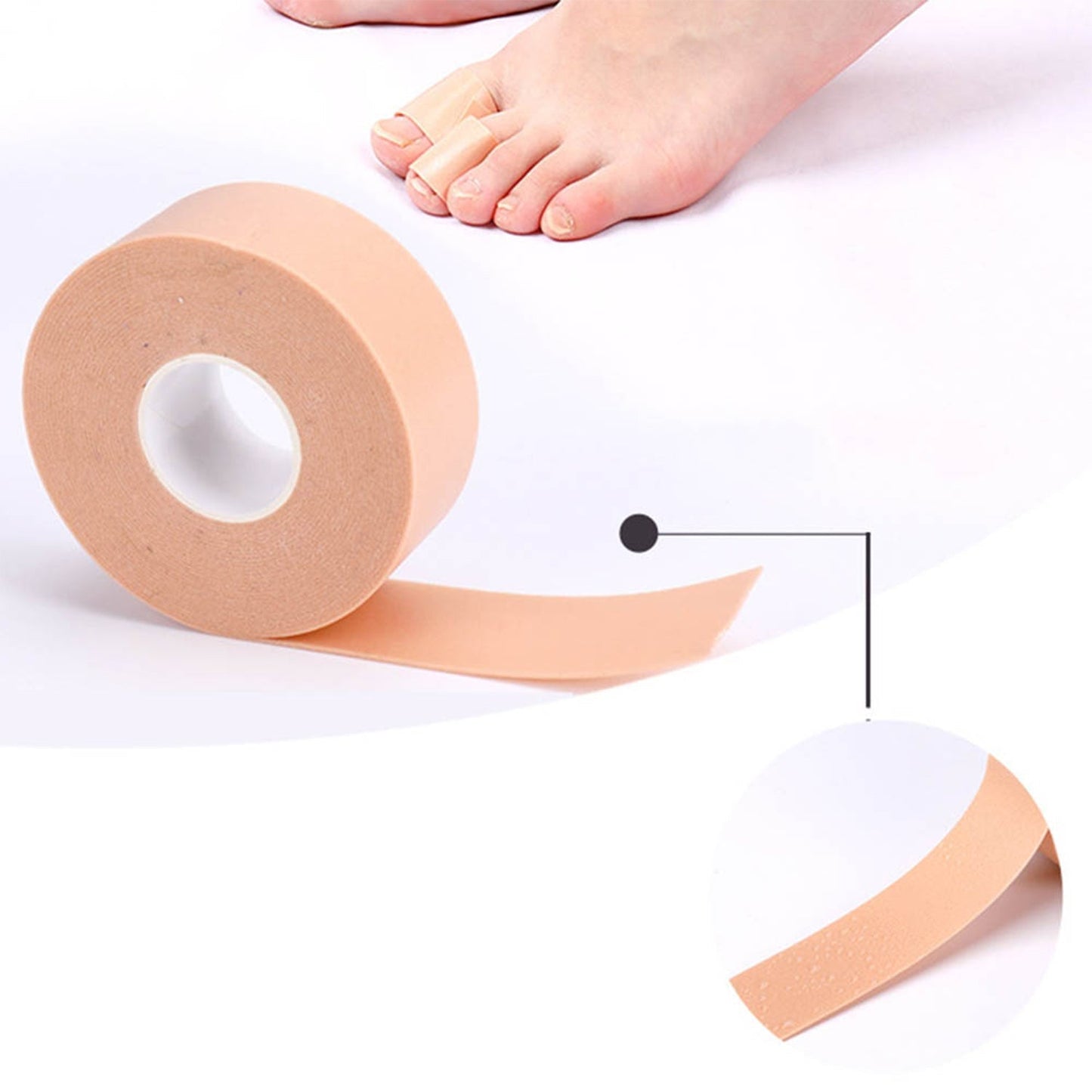 Anti-Wear Foam Cotton Heel Sticker Tape Patch Blister Plaster Waterproof First Aid Blister Pedicure Pad Foot Care Insole - Springkart 