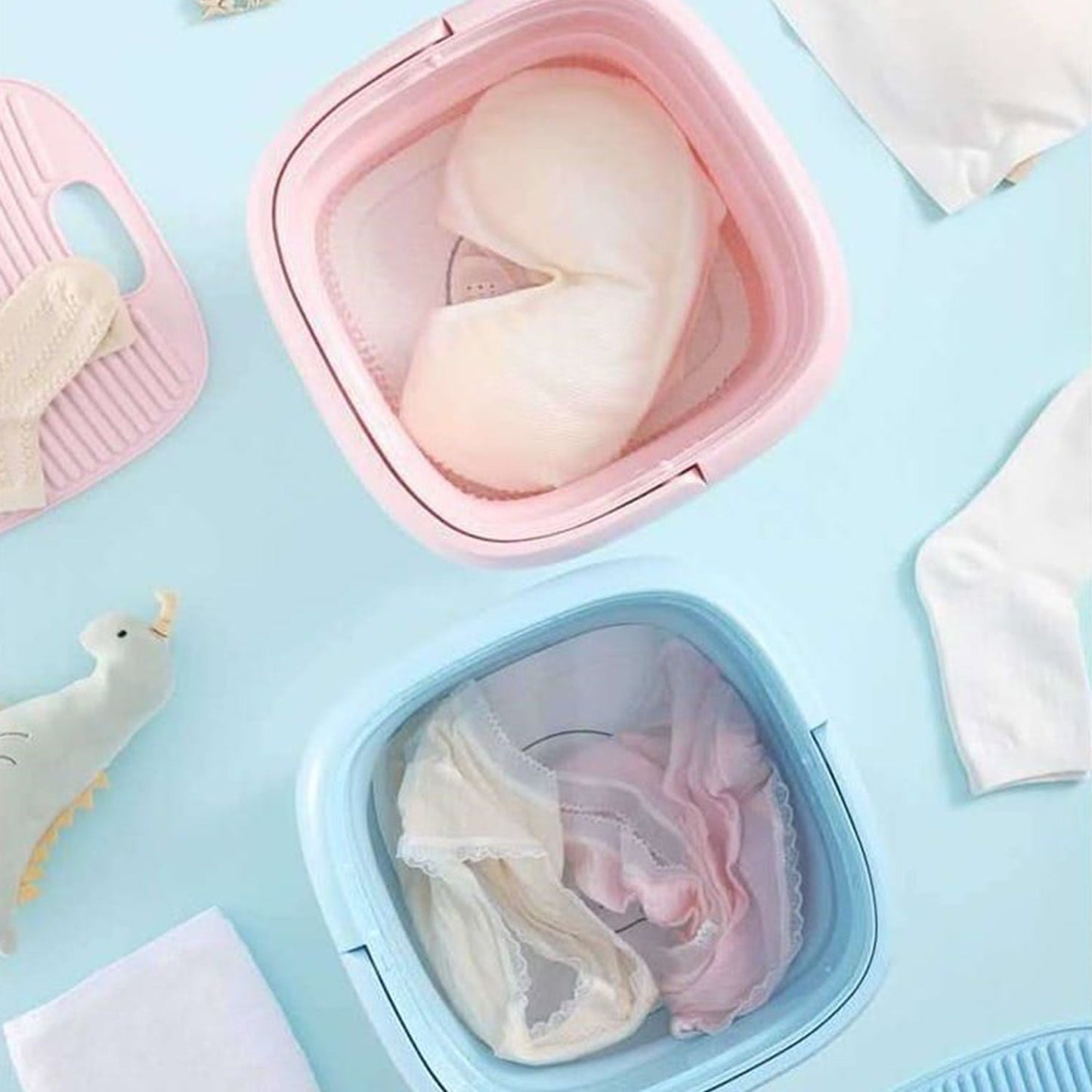 Mini Foldable Washing Machine - Springkart 