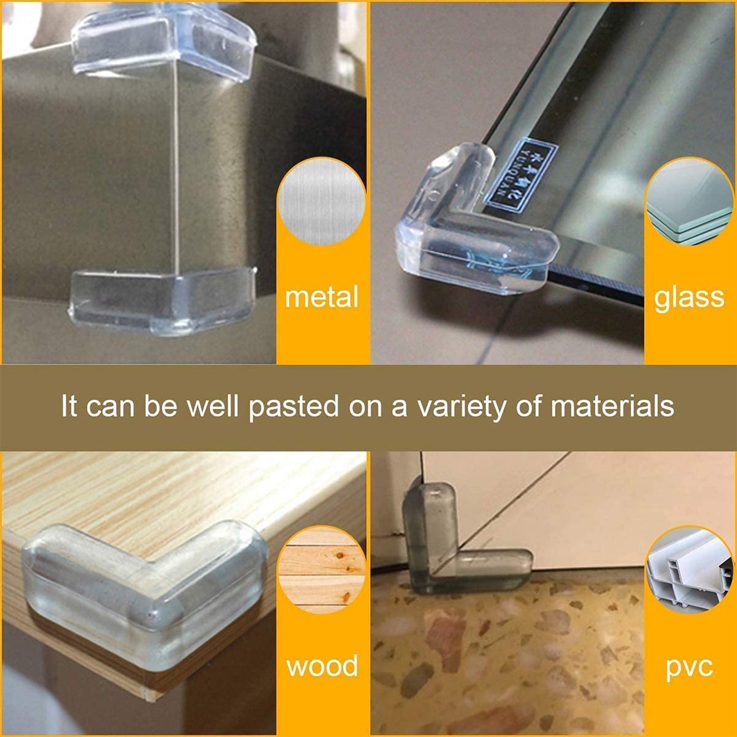 Square Edge Protector Used Widely for protecting edgy materials Etc. Including All material Purposes - Springkart 