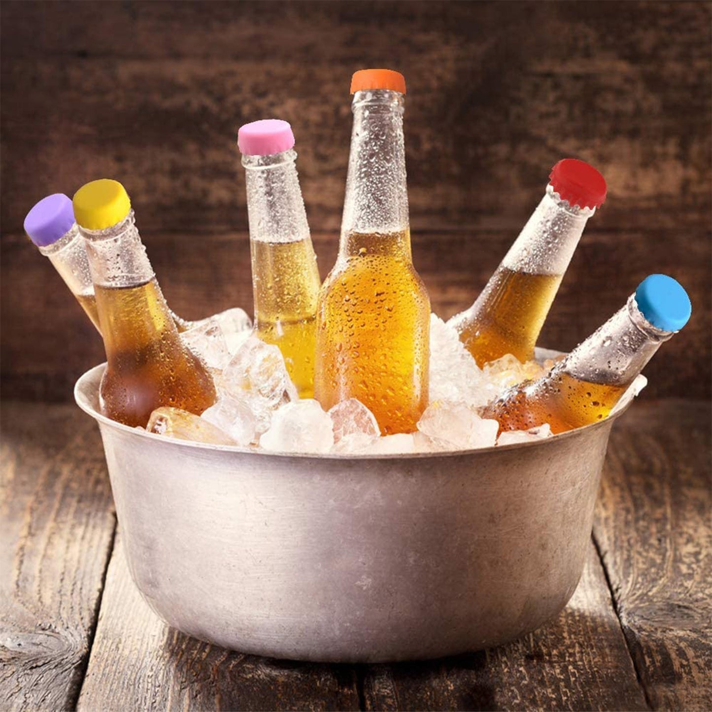 Beer Savers Caps for Soda & Bottles (6-Piece) - Springkart 