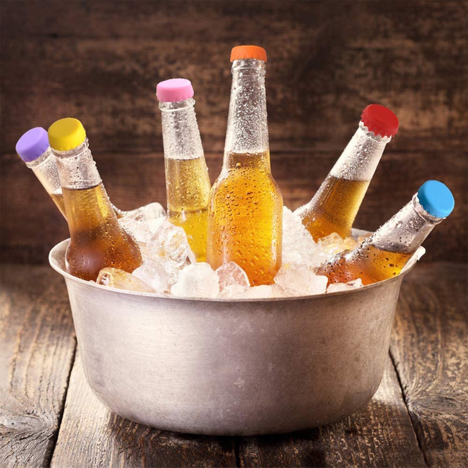 Beer Savers Caps for Soda & Bottles (6-Piece) - Springkart 