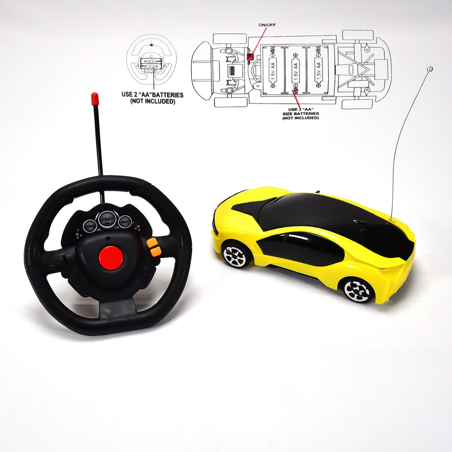 Racing Fast Steering Remote Control Modern Attractive CAR for Kids - Springkart 