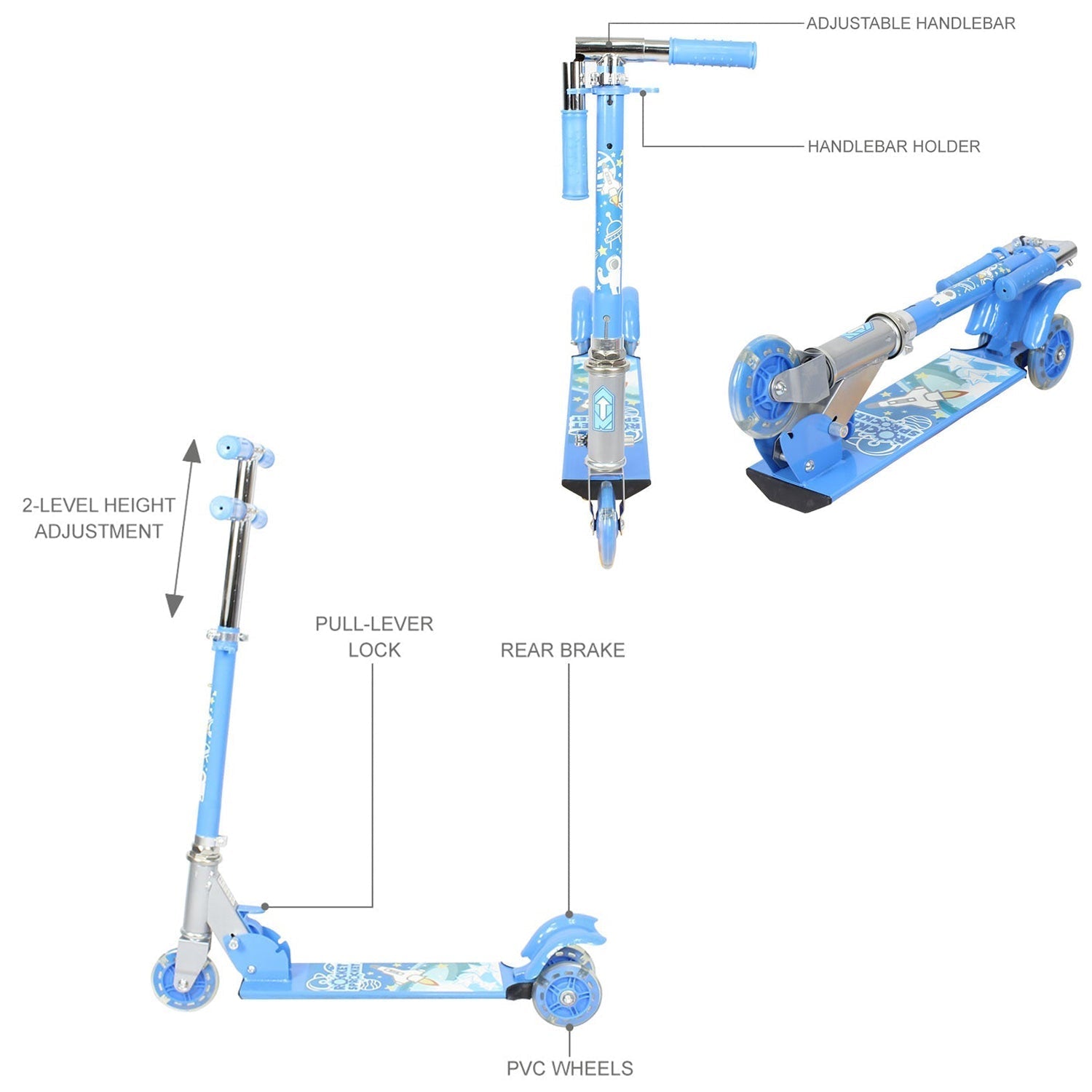 Kids Scooter and cycle for kids for playing and enjoying purposes. - Springkart 